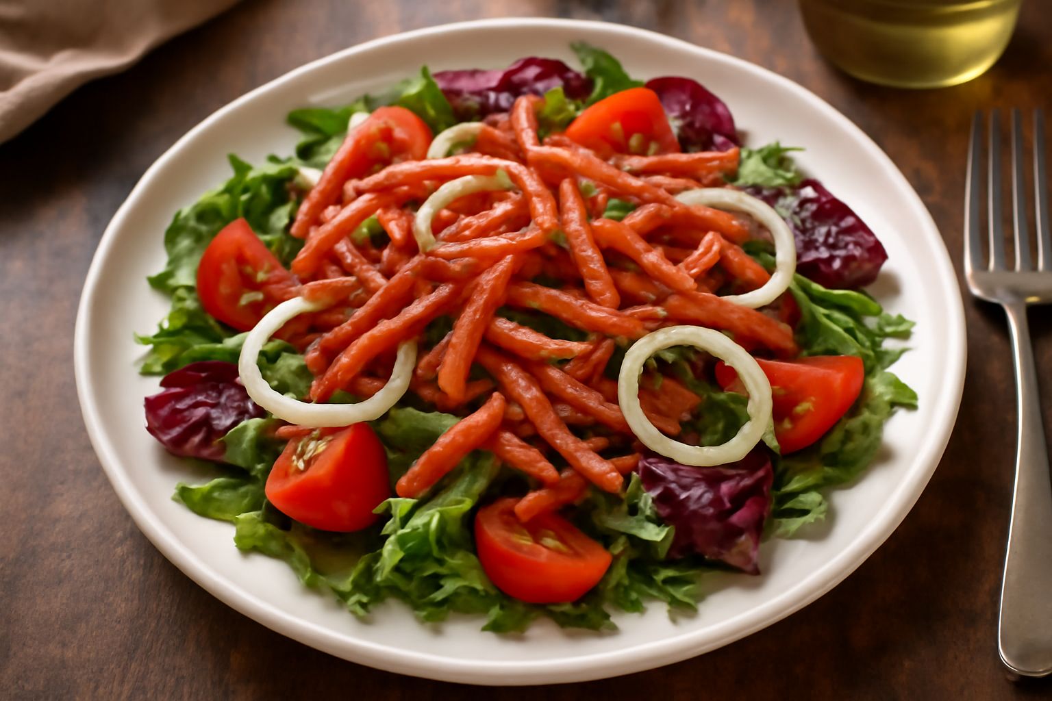 Salame in insalata