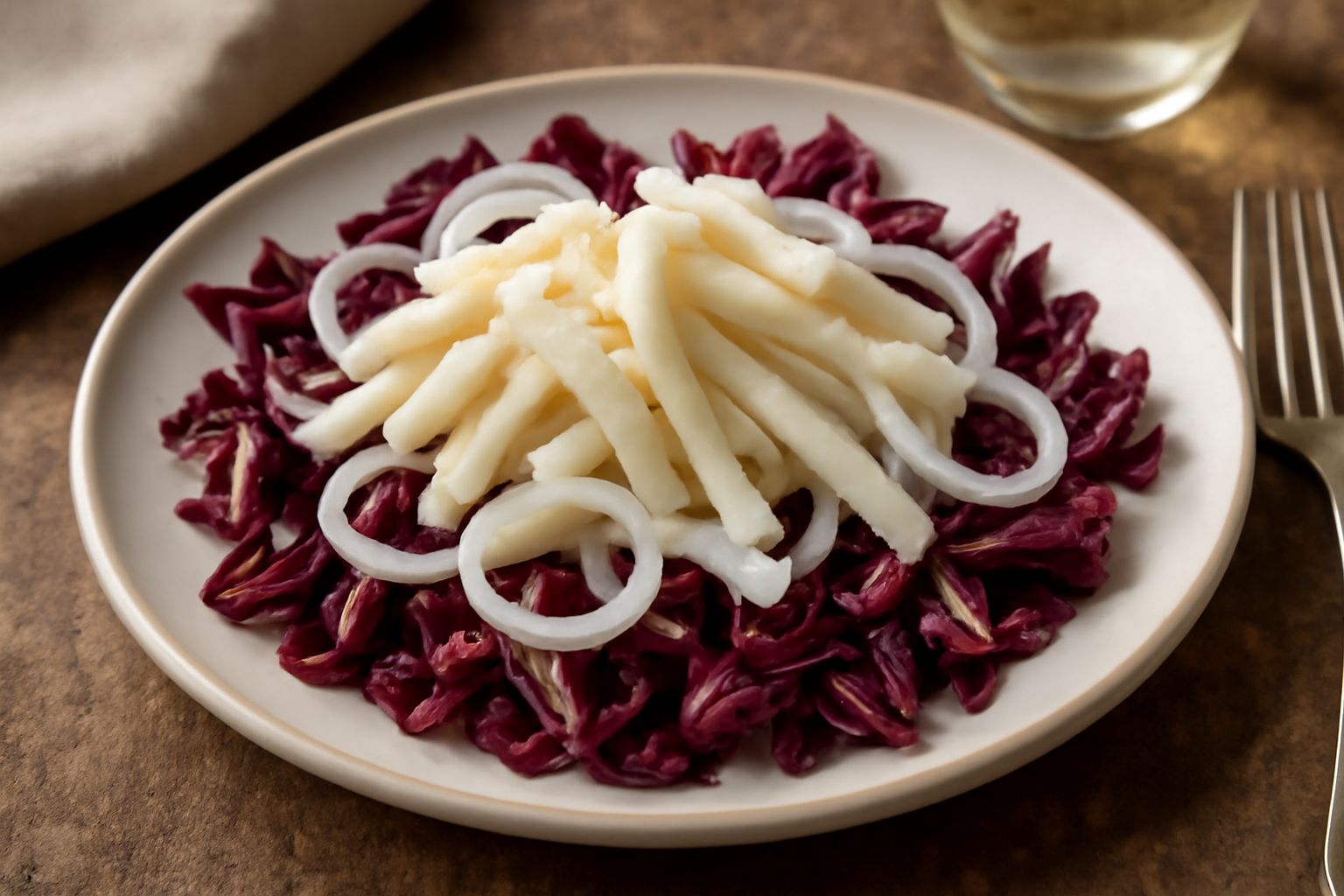 Salata di baccalà alla trevigiana