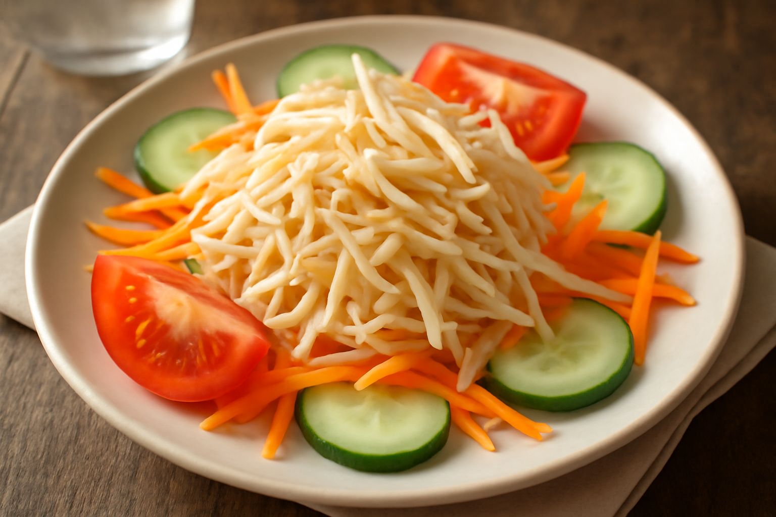 Salata di germogli di soia