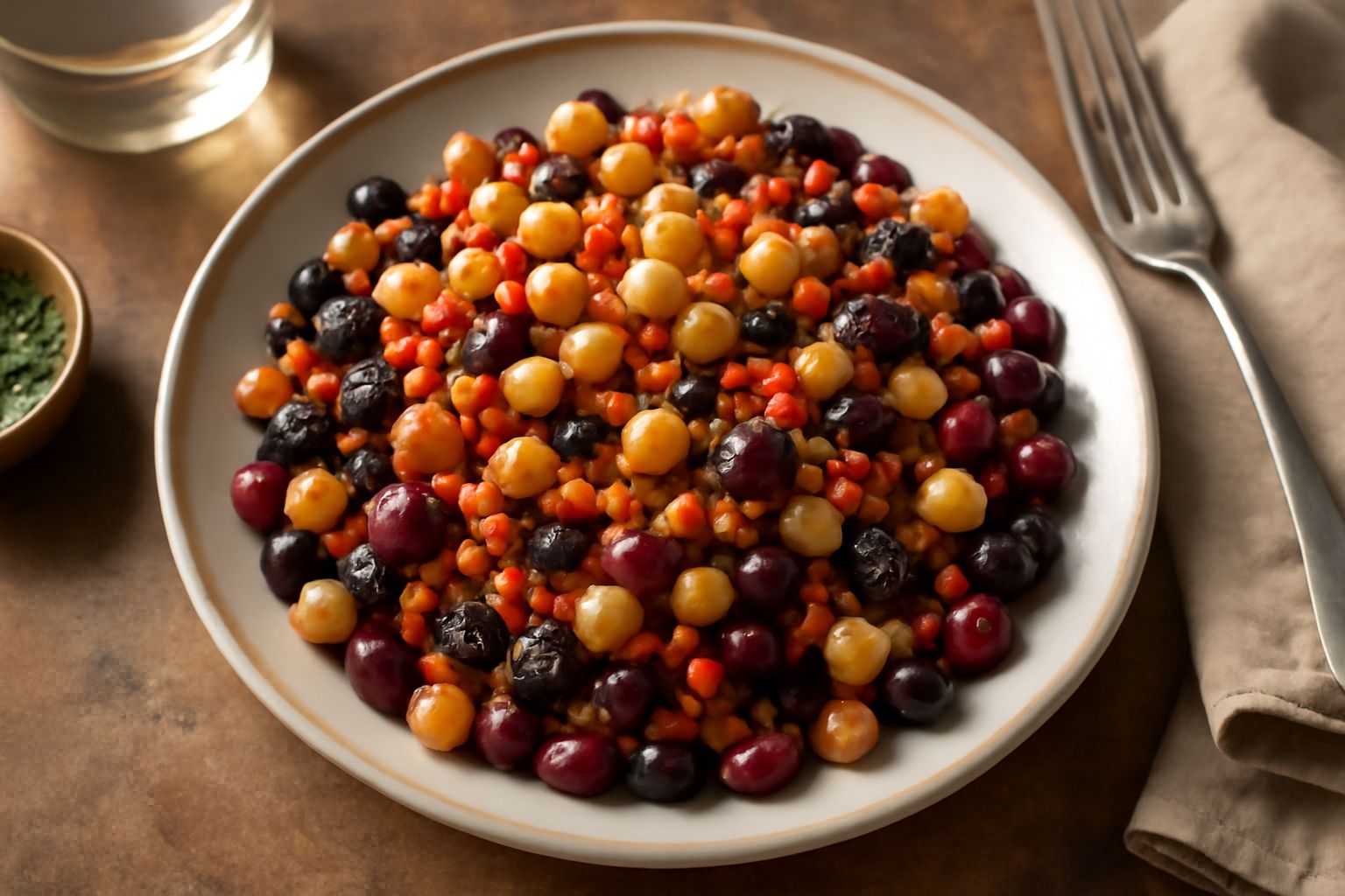 Salata di legumi misti