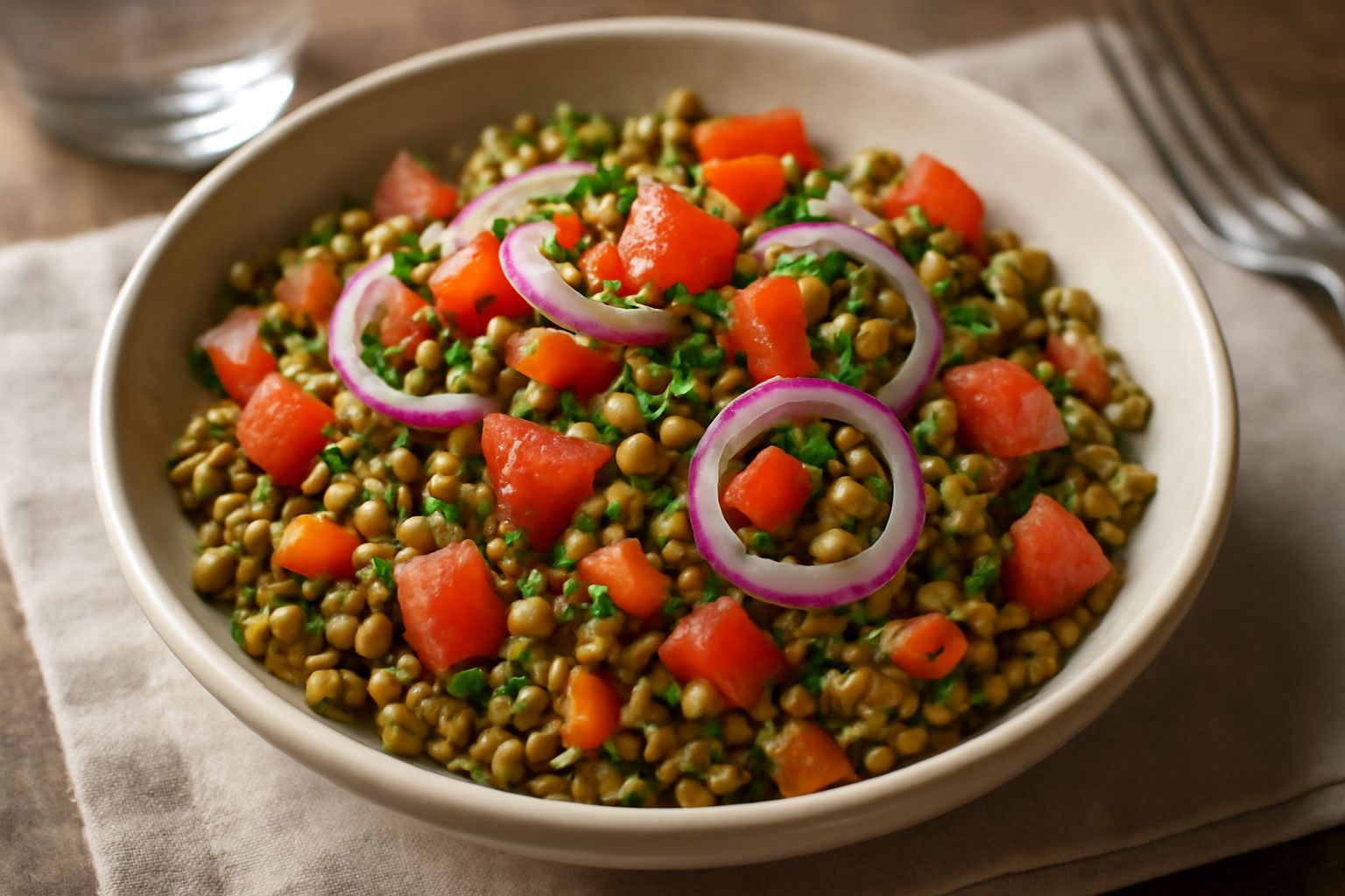 Salata di lenticchie