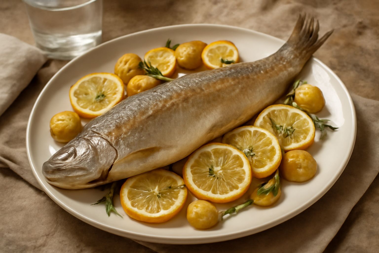 Salmerino al forno