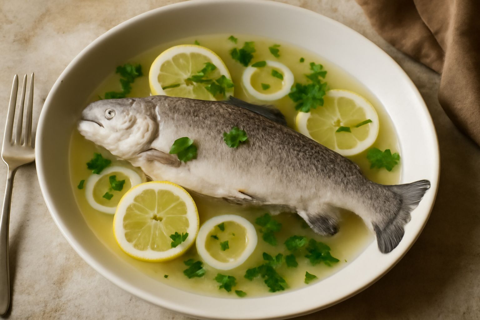Salmerino bollito