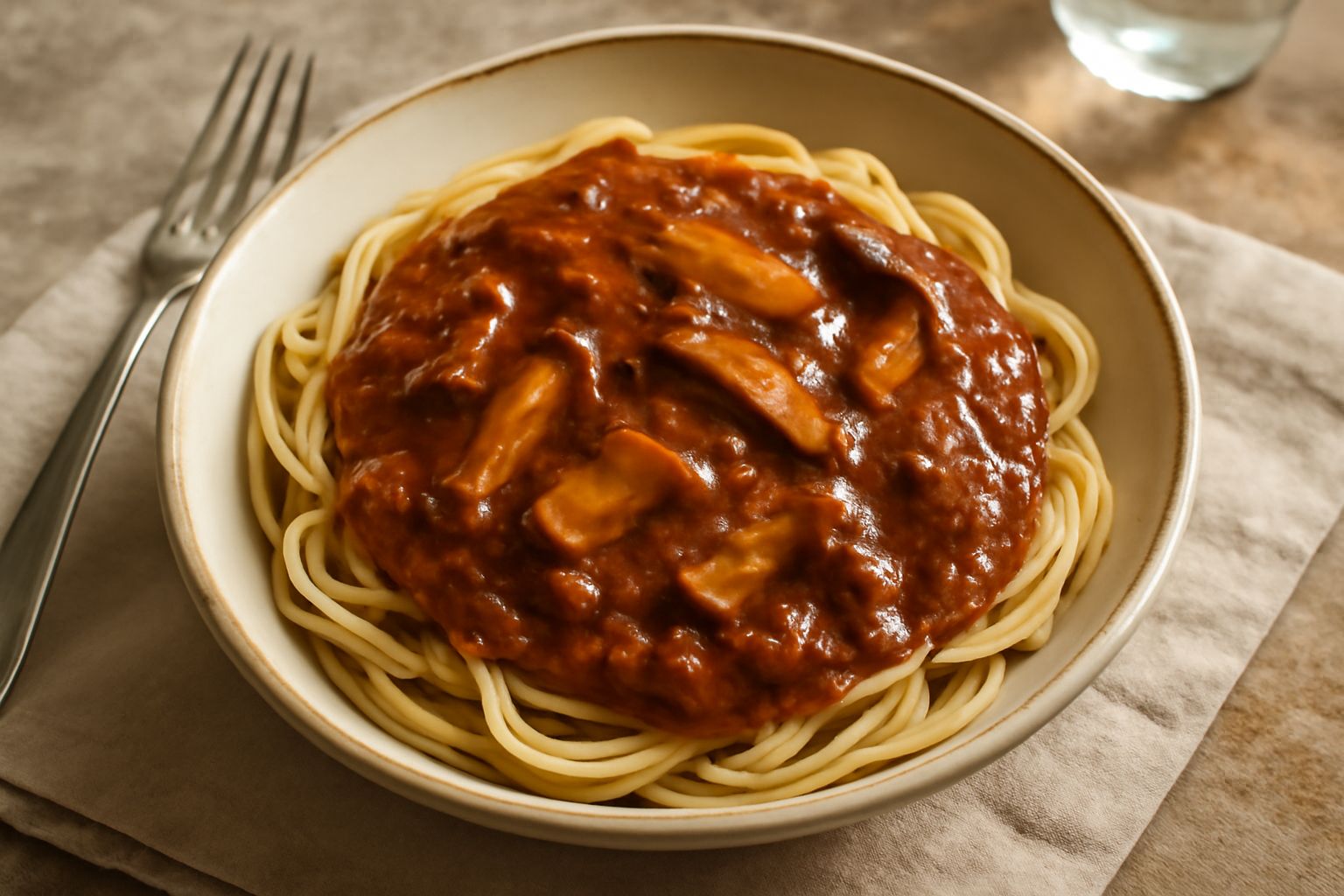 Salsa ai funghi cardoncelli