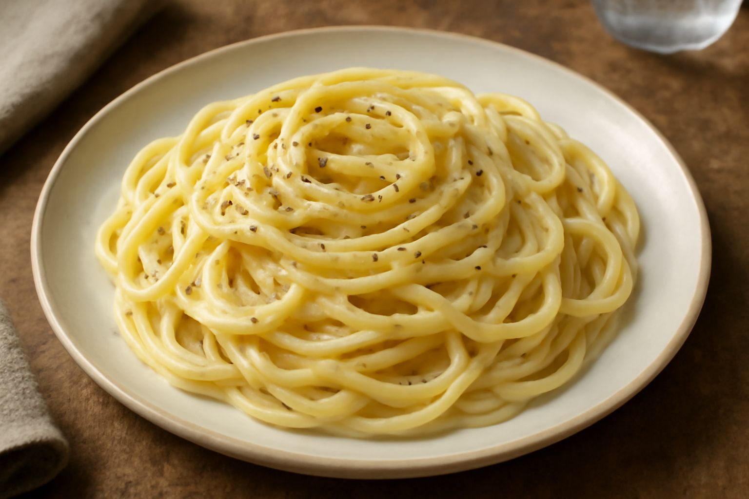 Salsa cacio e pepe