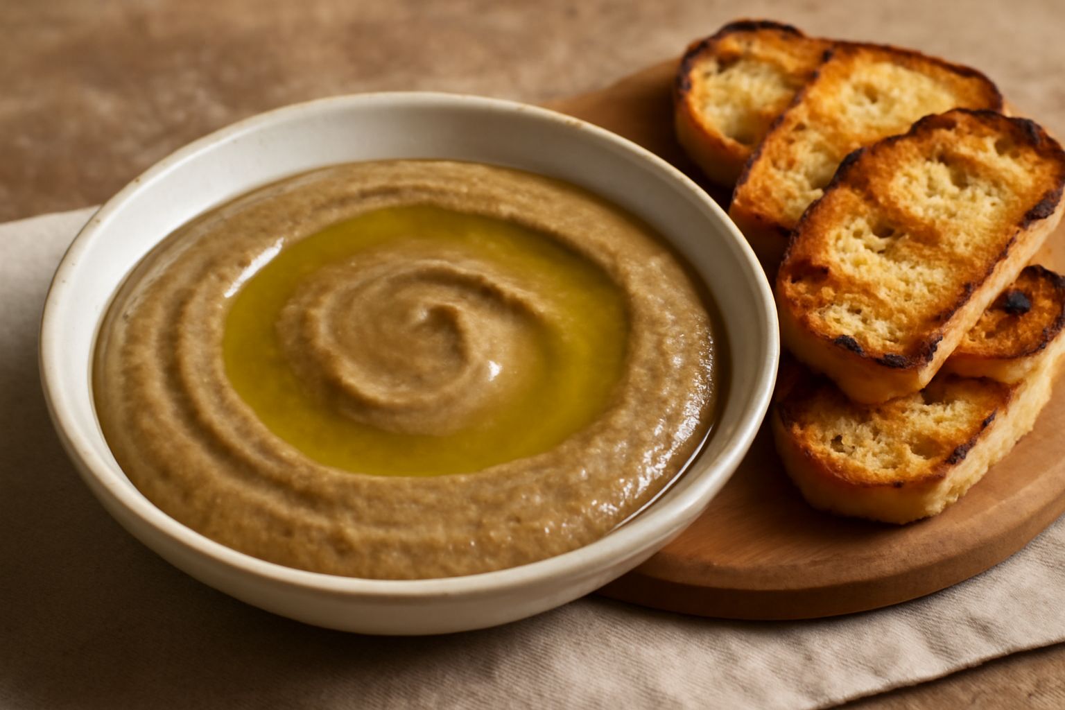 Salsa di acciughe e olio
