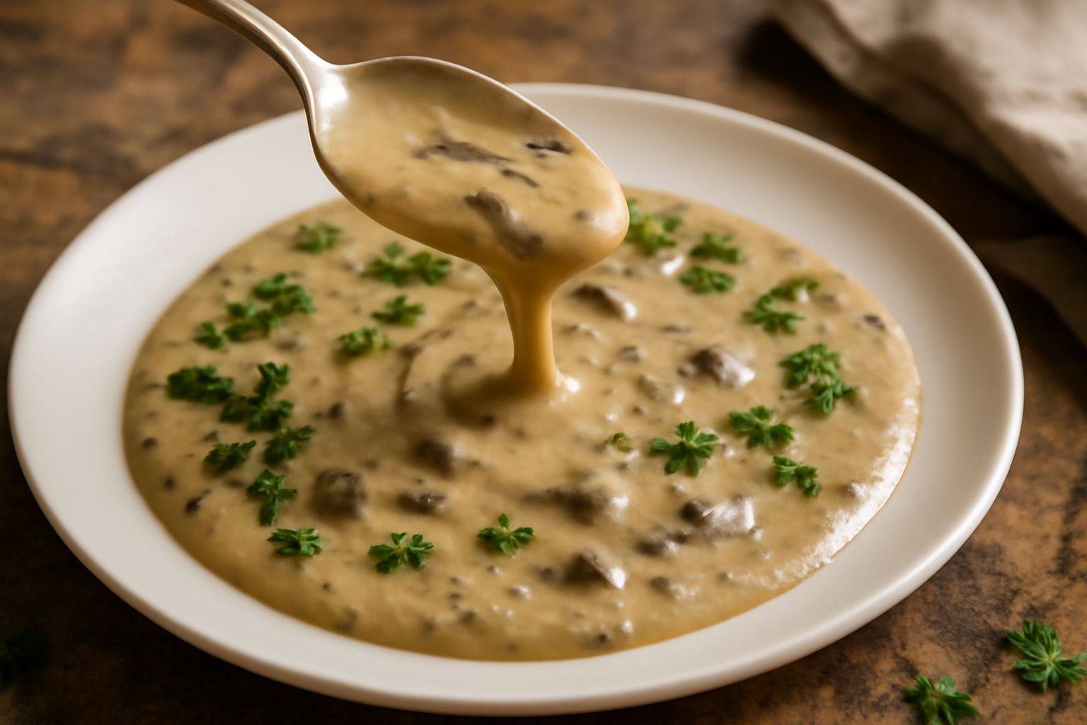 Salsa di funghi