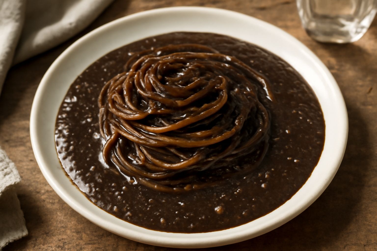 Salsa di funghi secchi