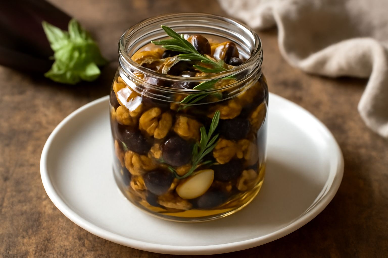 Salsa di melanzane sott'olio