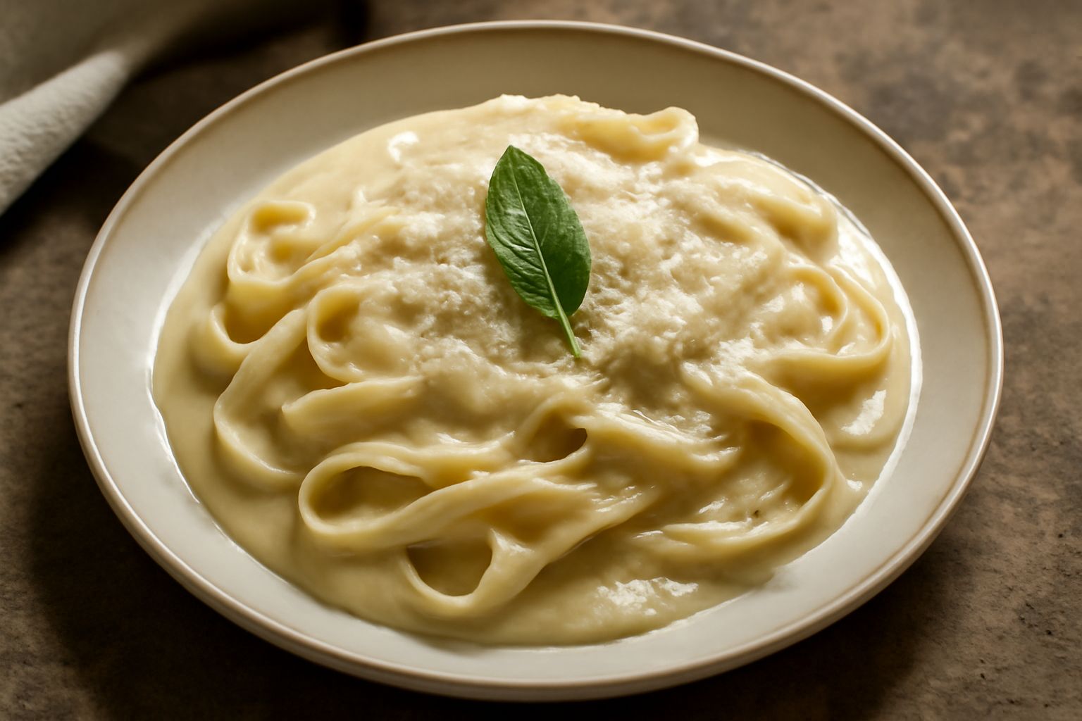 Salsa di noce moscata e vino