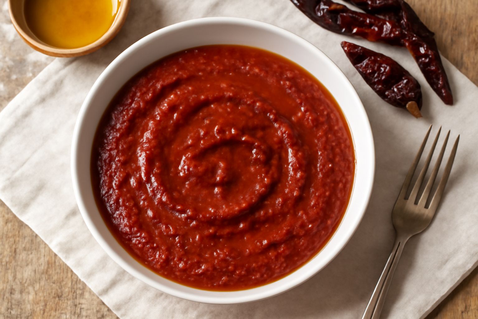 Salsa di peperoni cruschi e pomodori