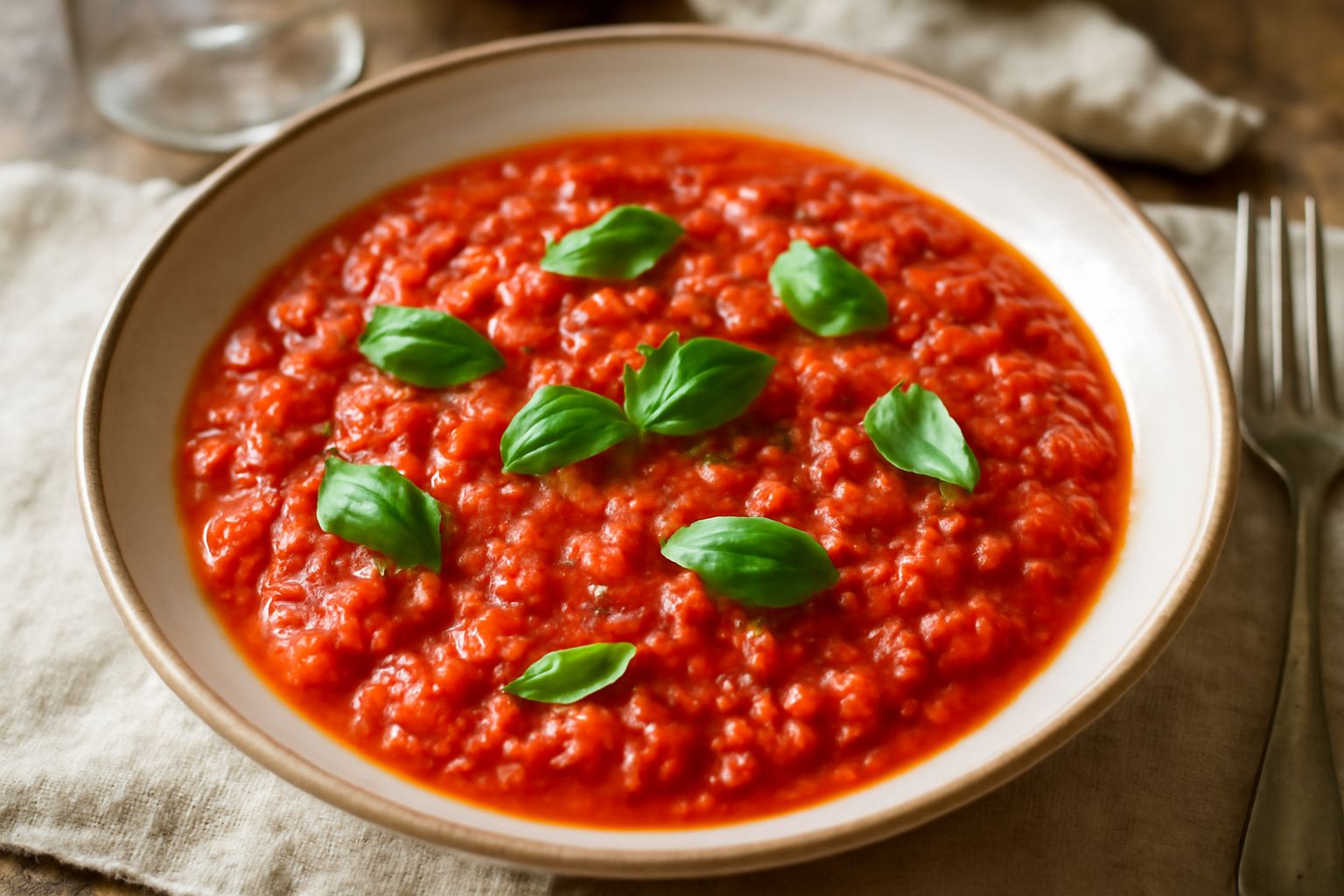 Salsa di pomodori crudi