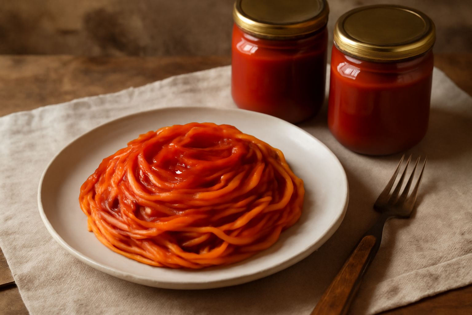 Salsa di pomodoro conservata