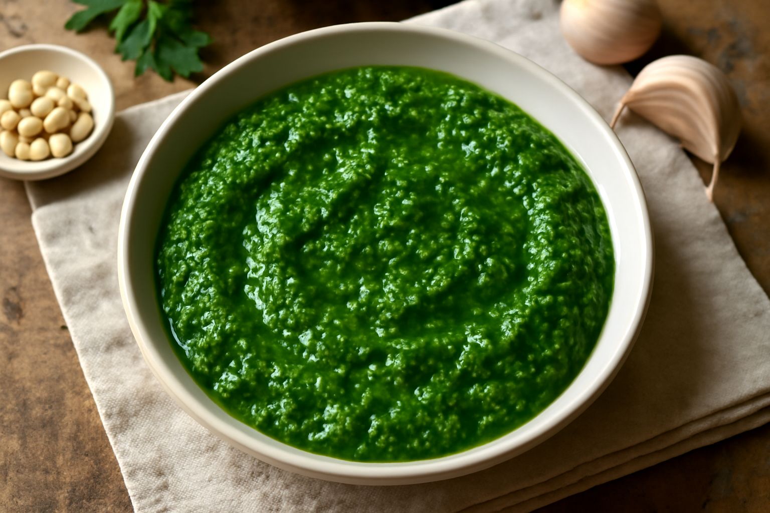 Salsa di prezzemolo e aglio