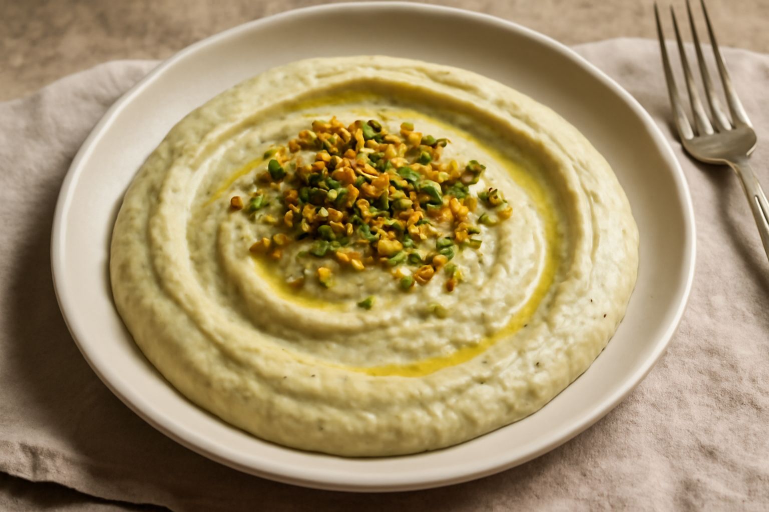 Salsa di ricotta e pistacchio