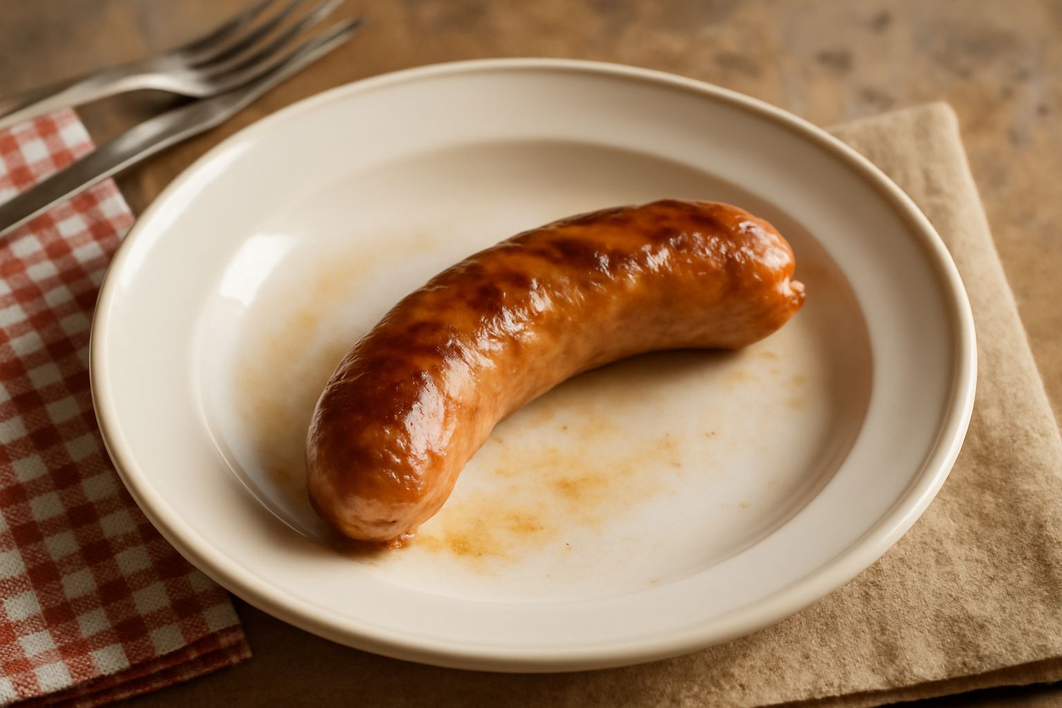 Salsicce arrosto: croccanti fuori e succose dentro, ricche di proteine che saziano a lungo