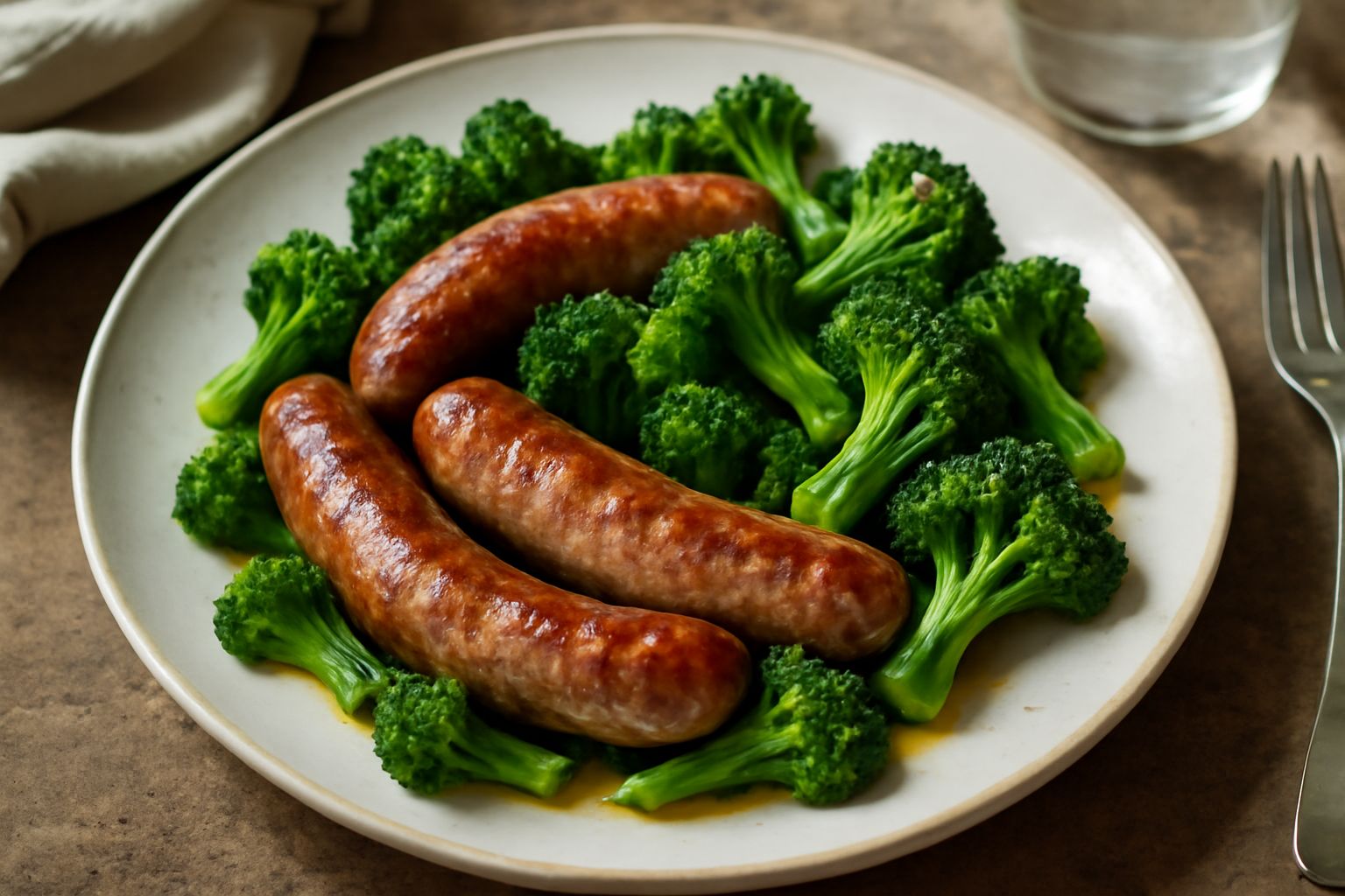 Salsiccia ai broccoli