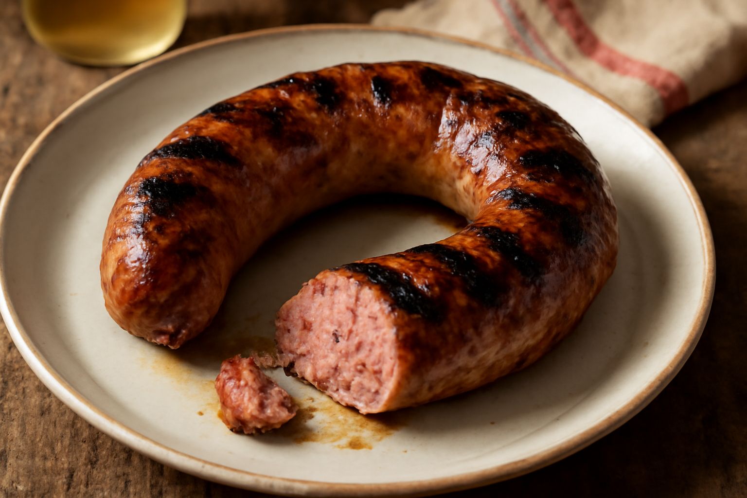 Salsiccia alla griglia