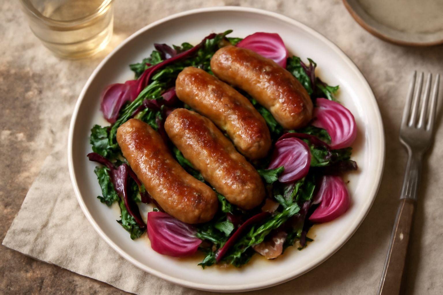 Salsiccia alle rapi