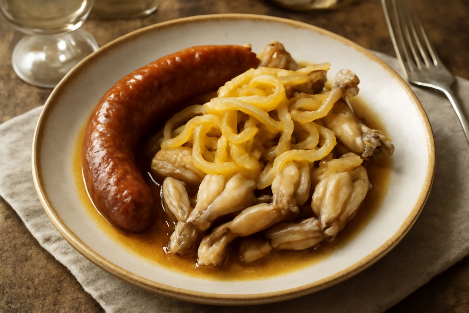 Salsiccia e rane