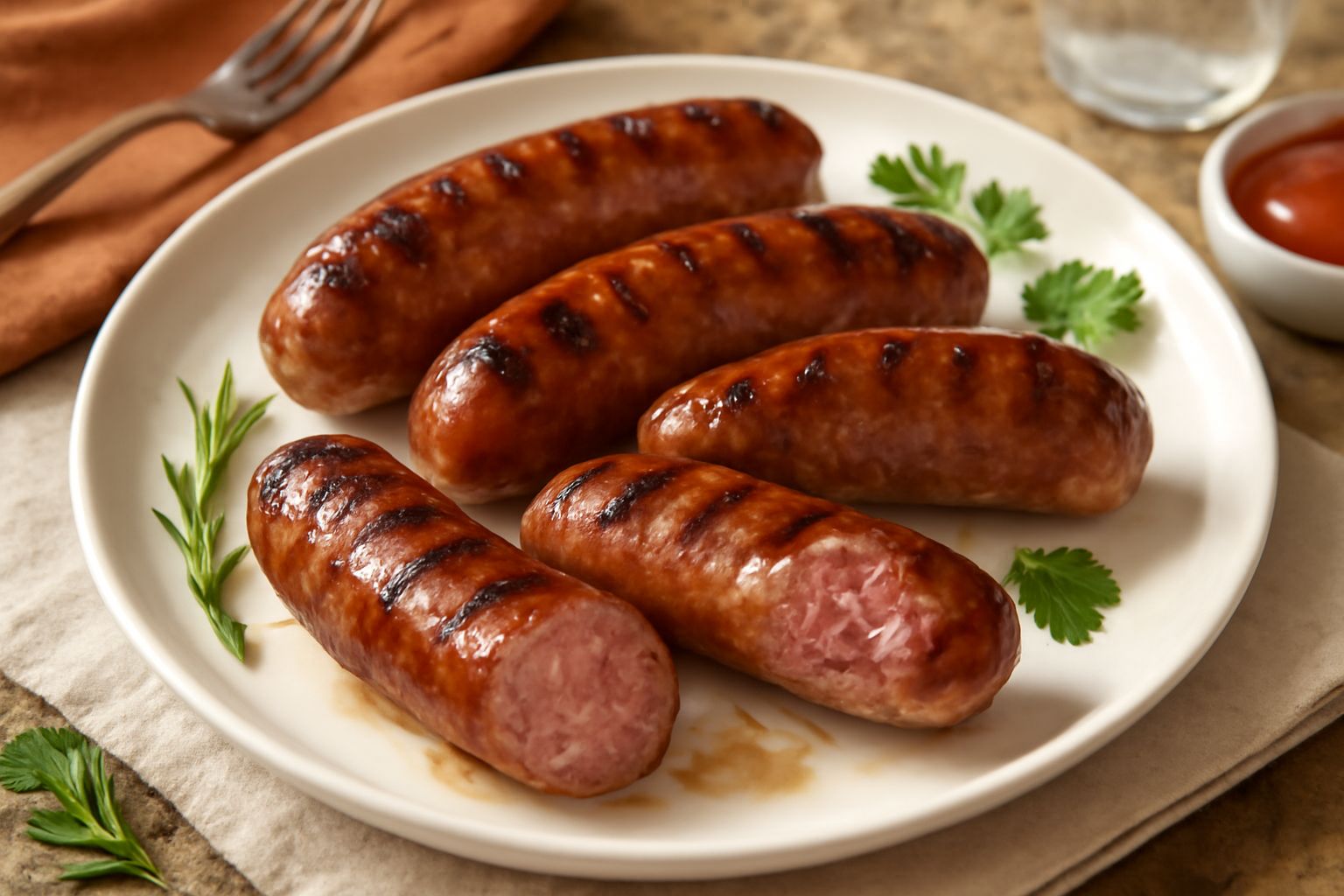 Salsiccia fresca grigliate