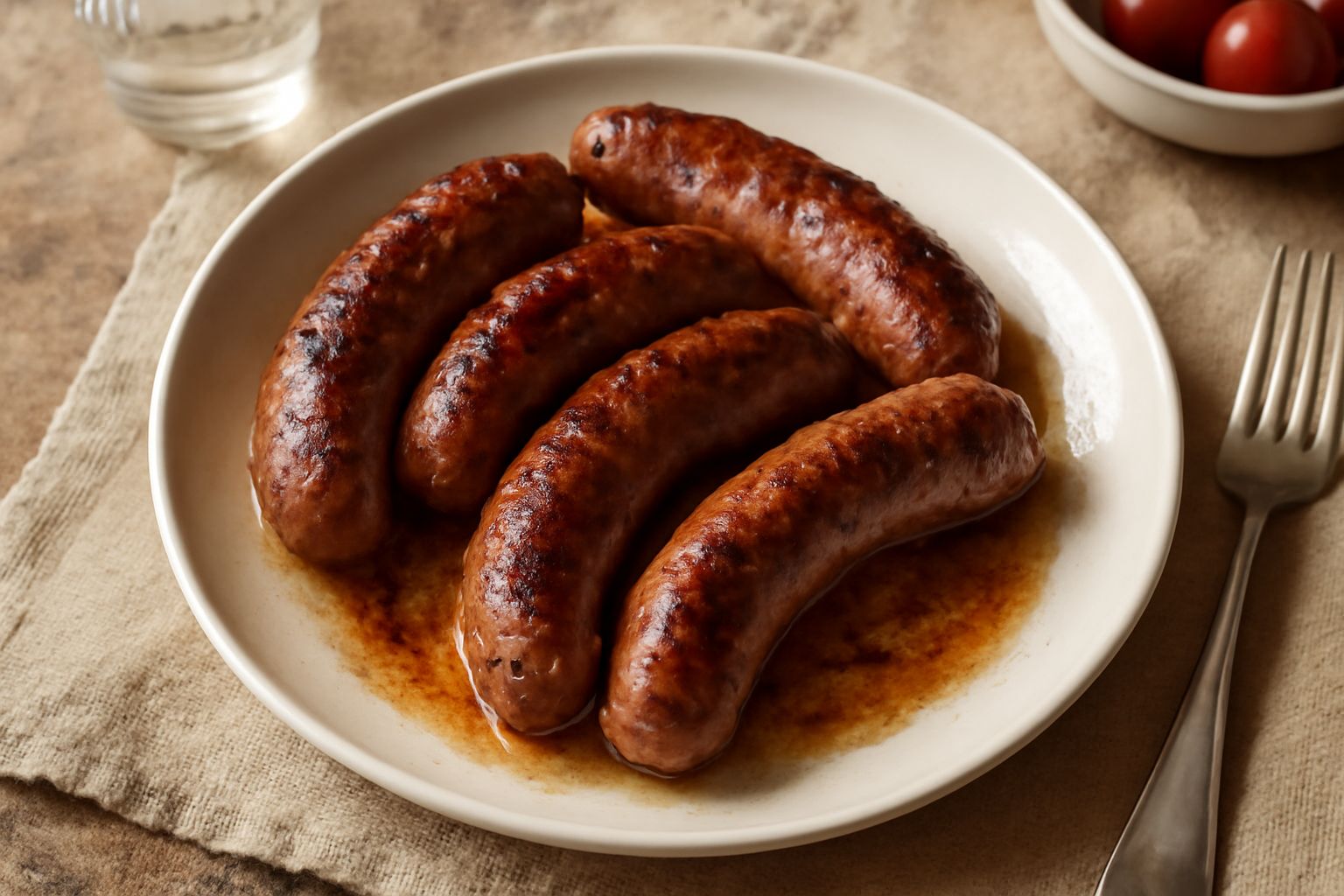 Salsiccia fresca ripassata