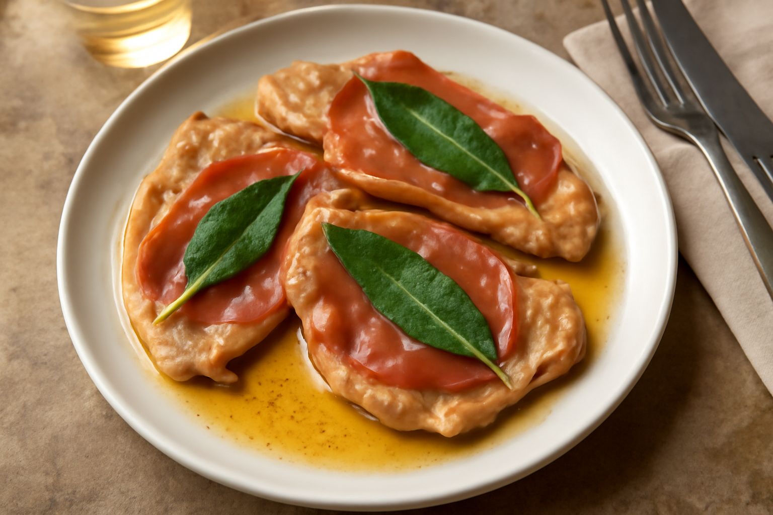 Saltimbocca alla romana abruzzese