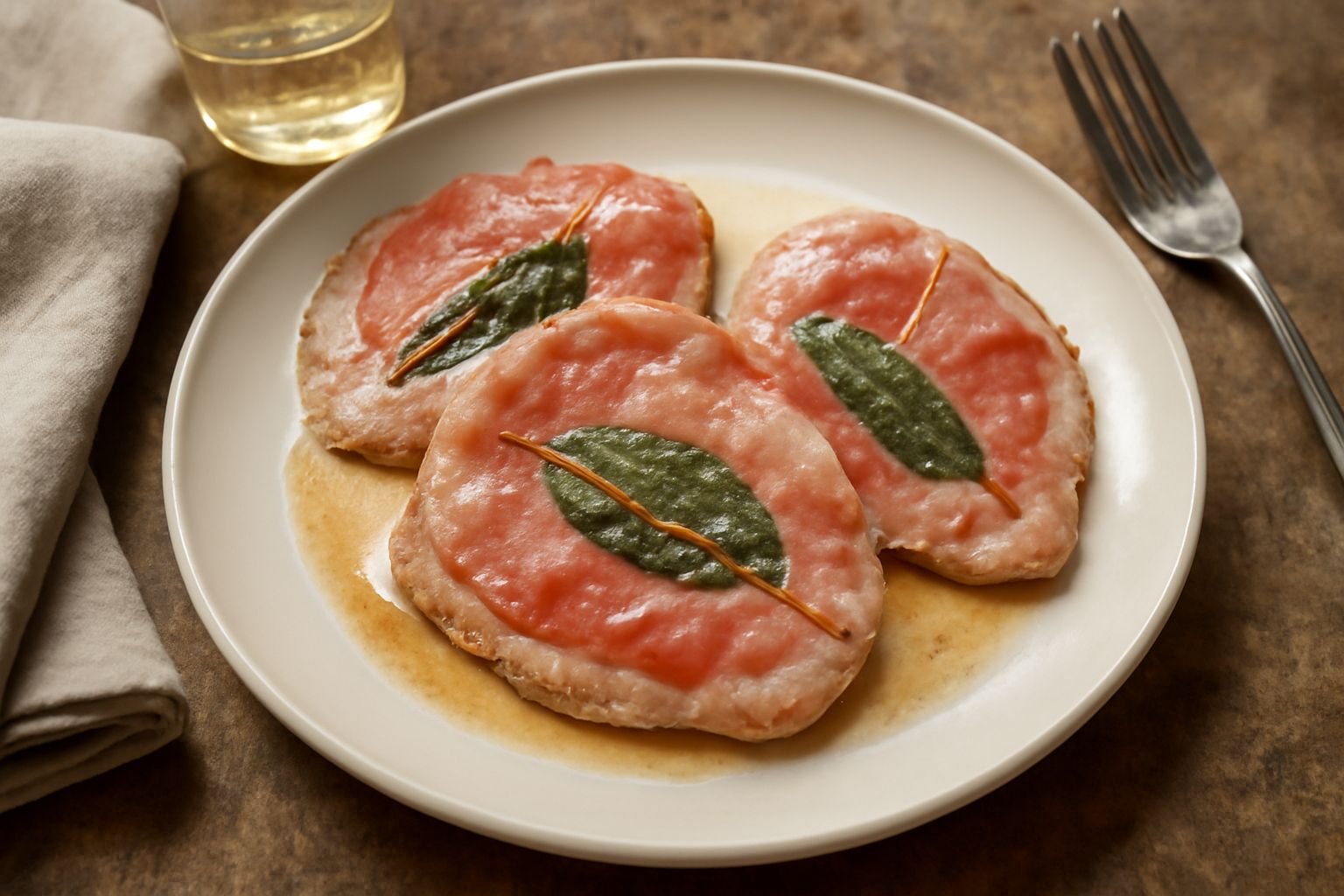 Saltimbocca alla romana variante locale