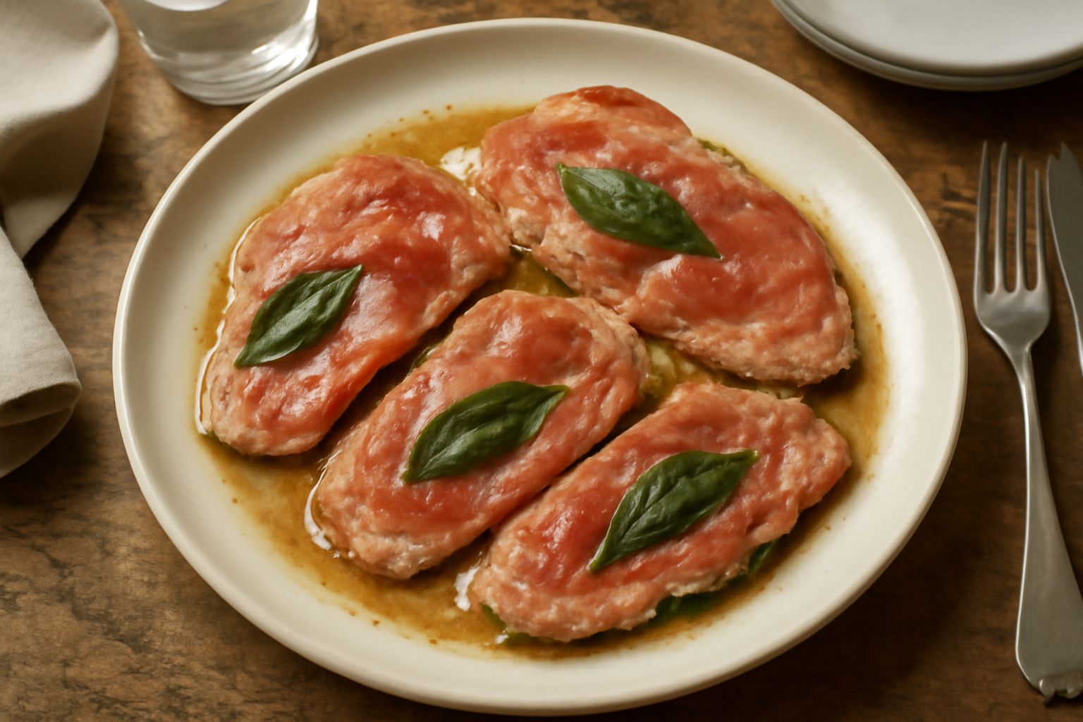 Saltimbocca di abbacchio
