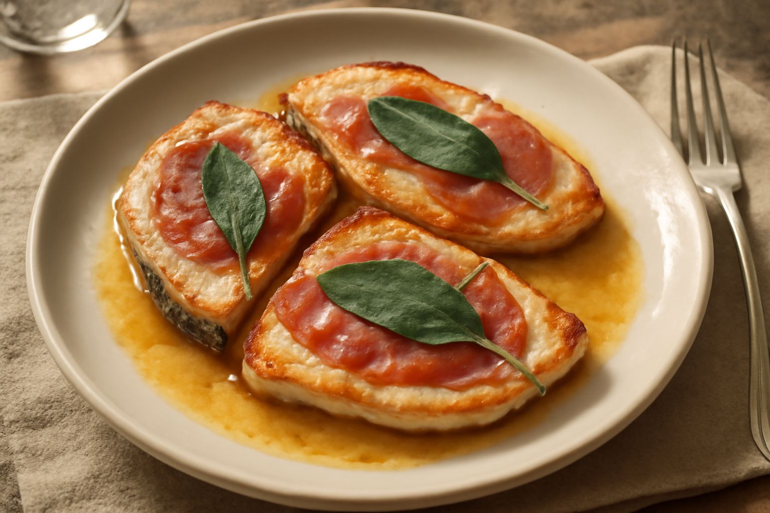 Saltimbocca di pesce spada
