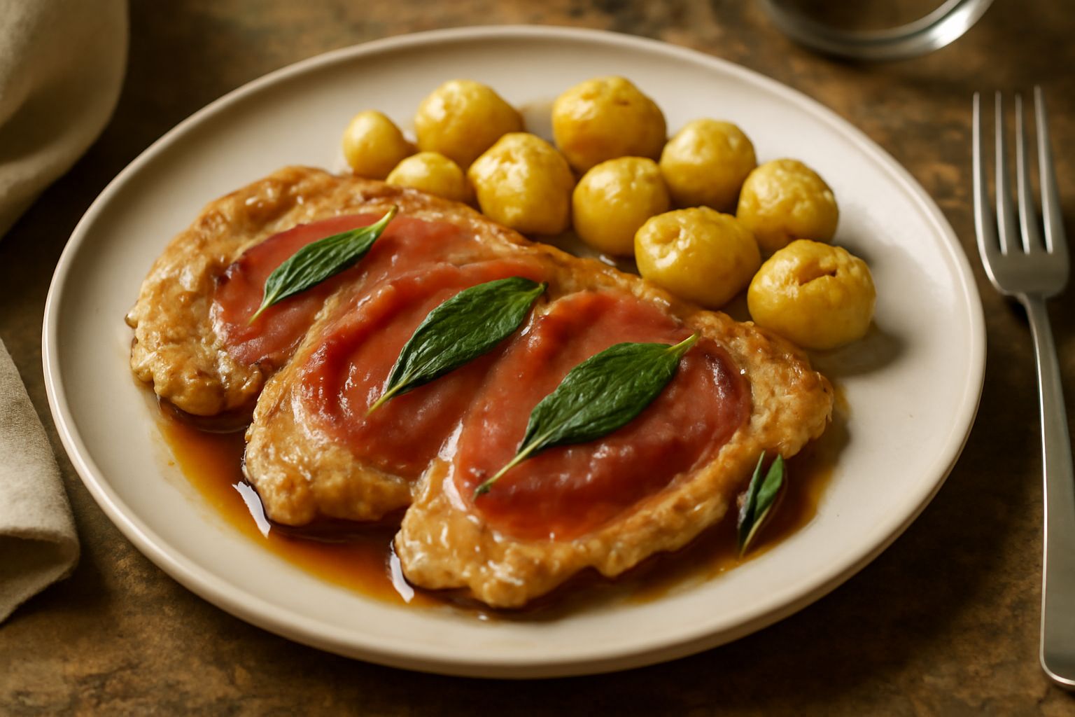 Saltimbocca di vitello