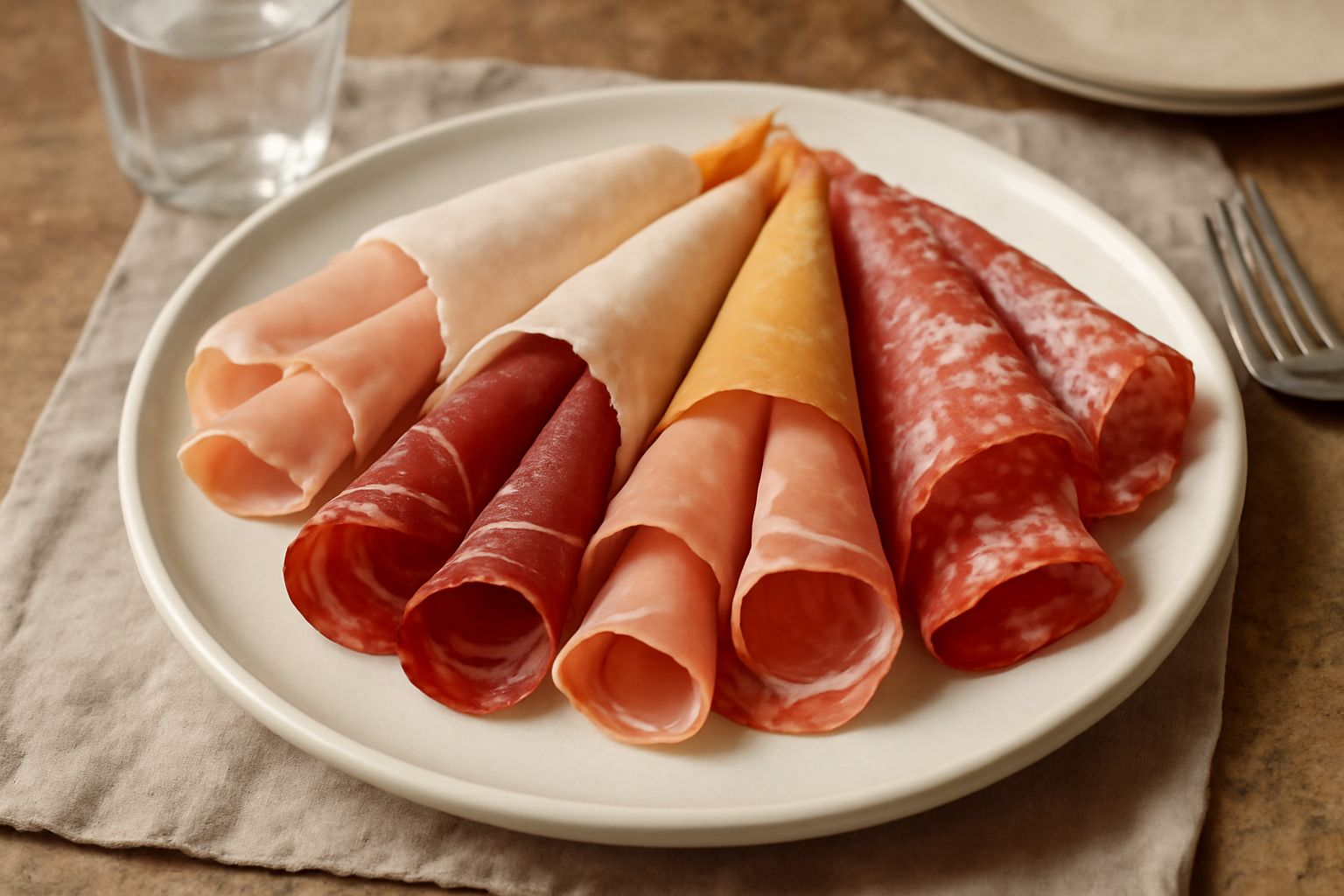Salumi misti in carta