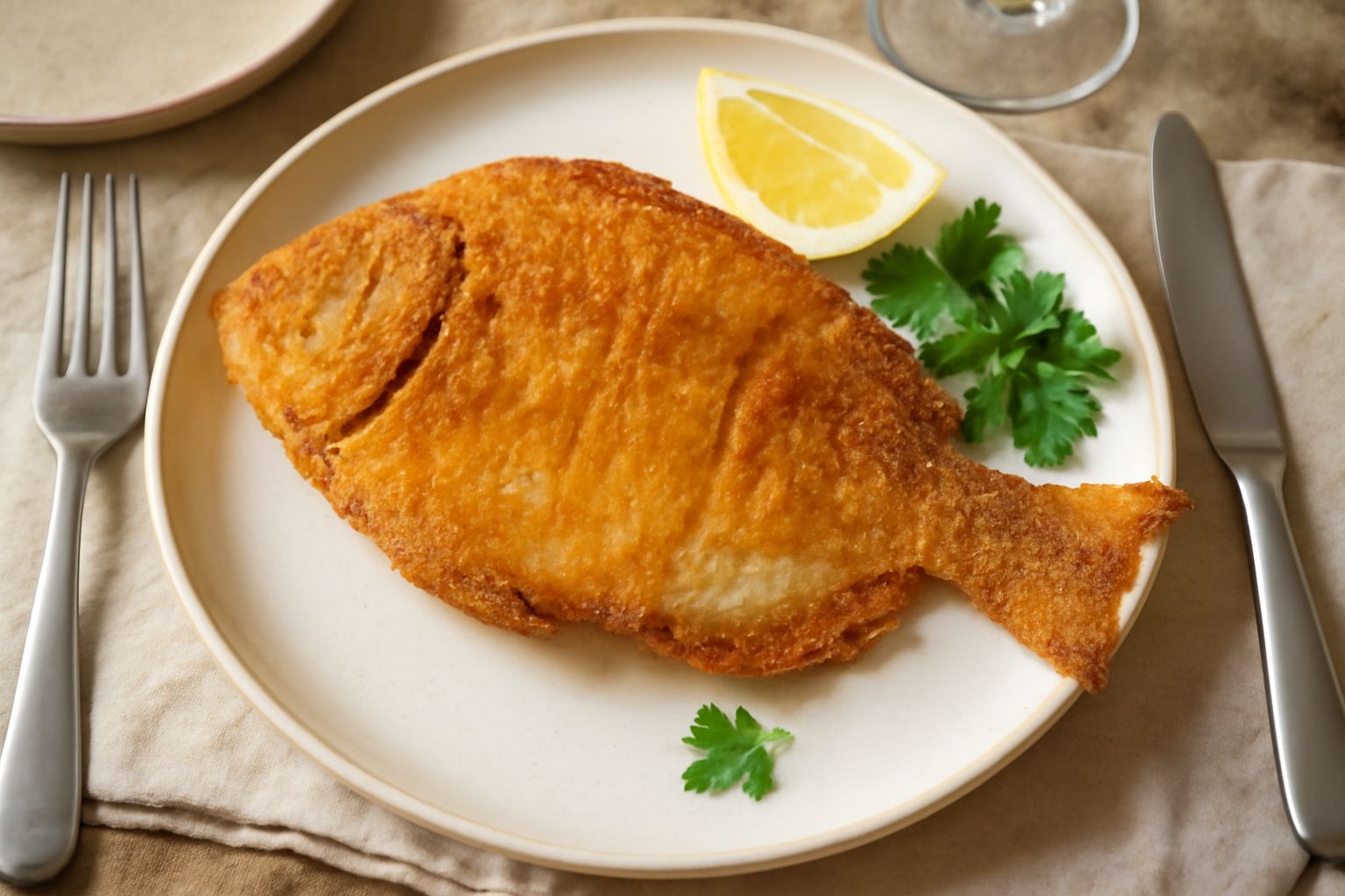 Sarago fritto