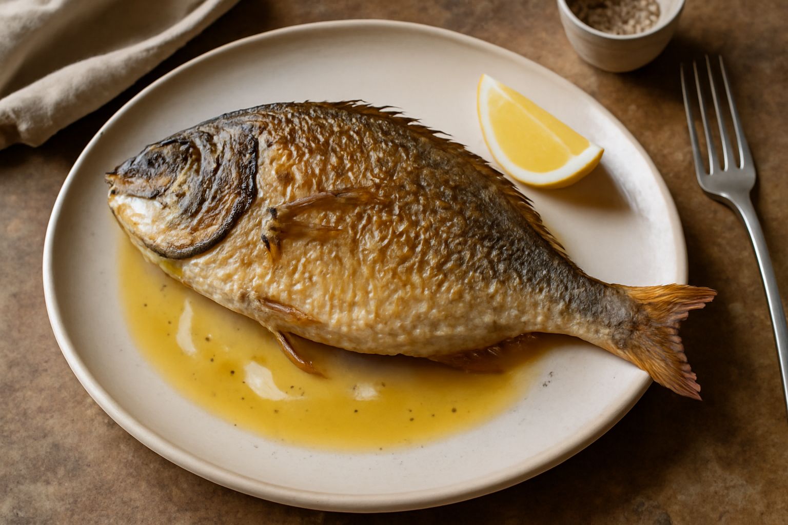 Sarago in padella