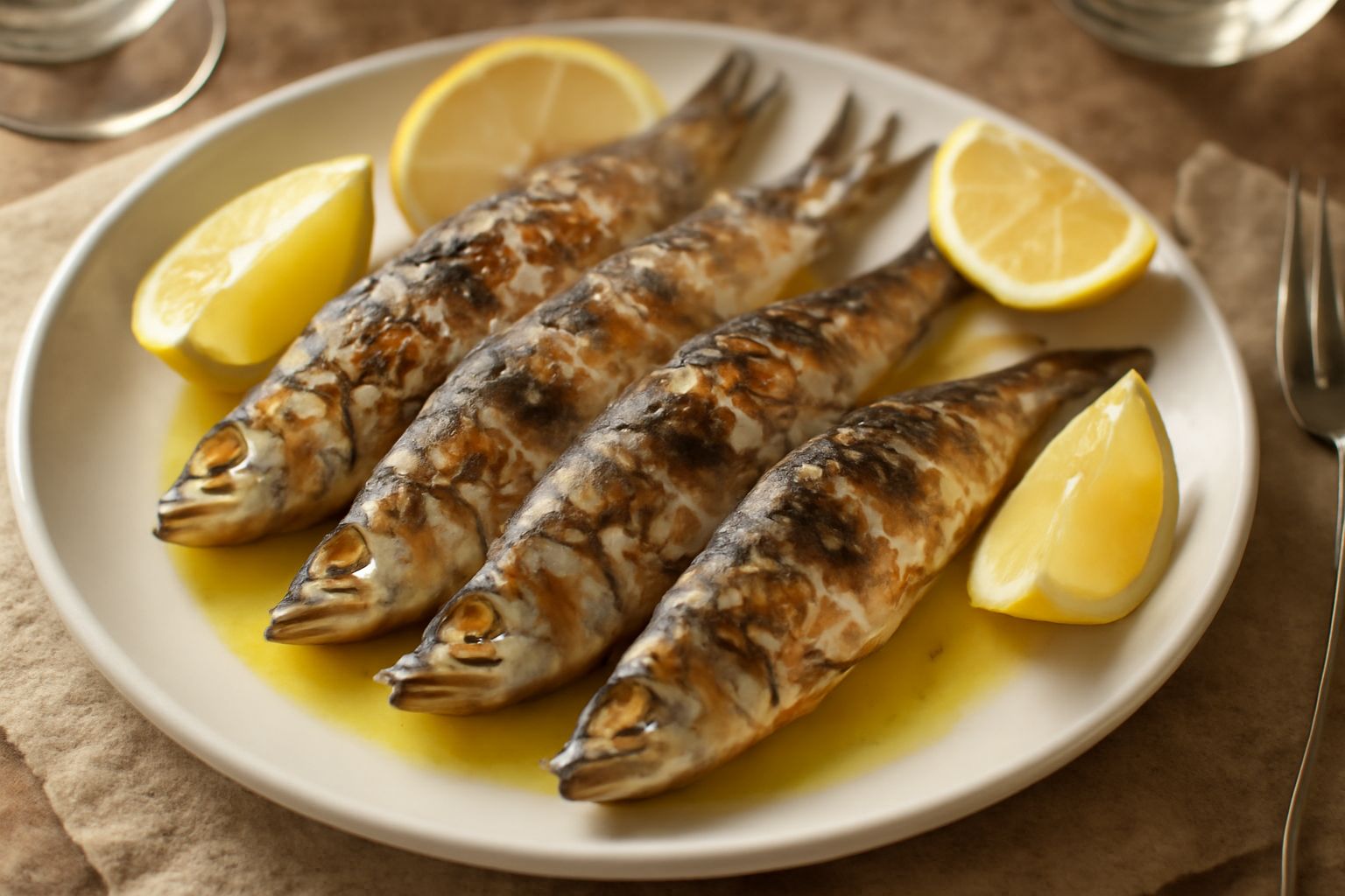 Sarde alla griglia