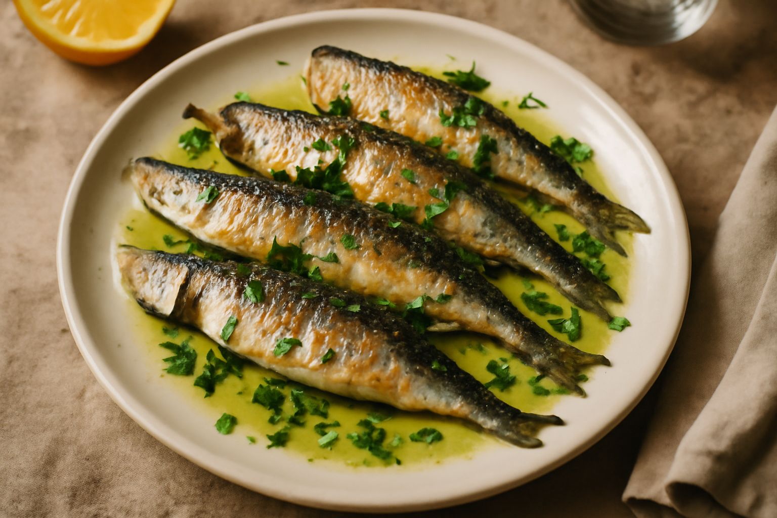 Sarde fresche