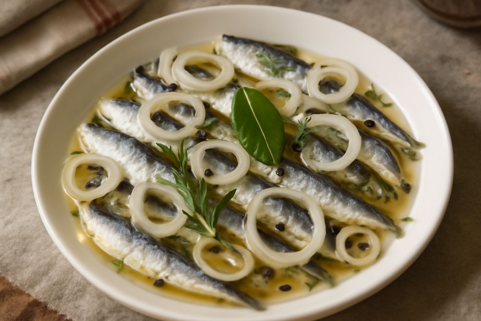 Sarde marinate