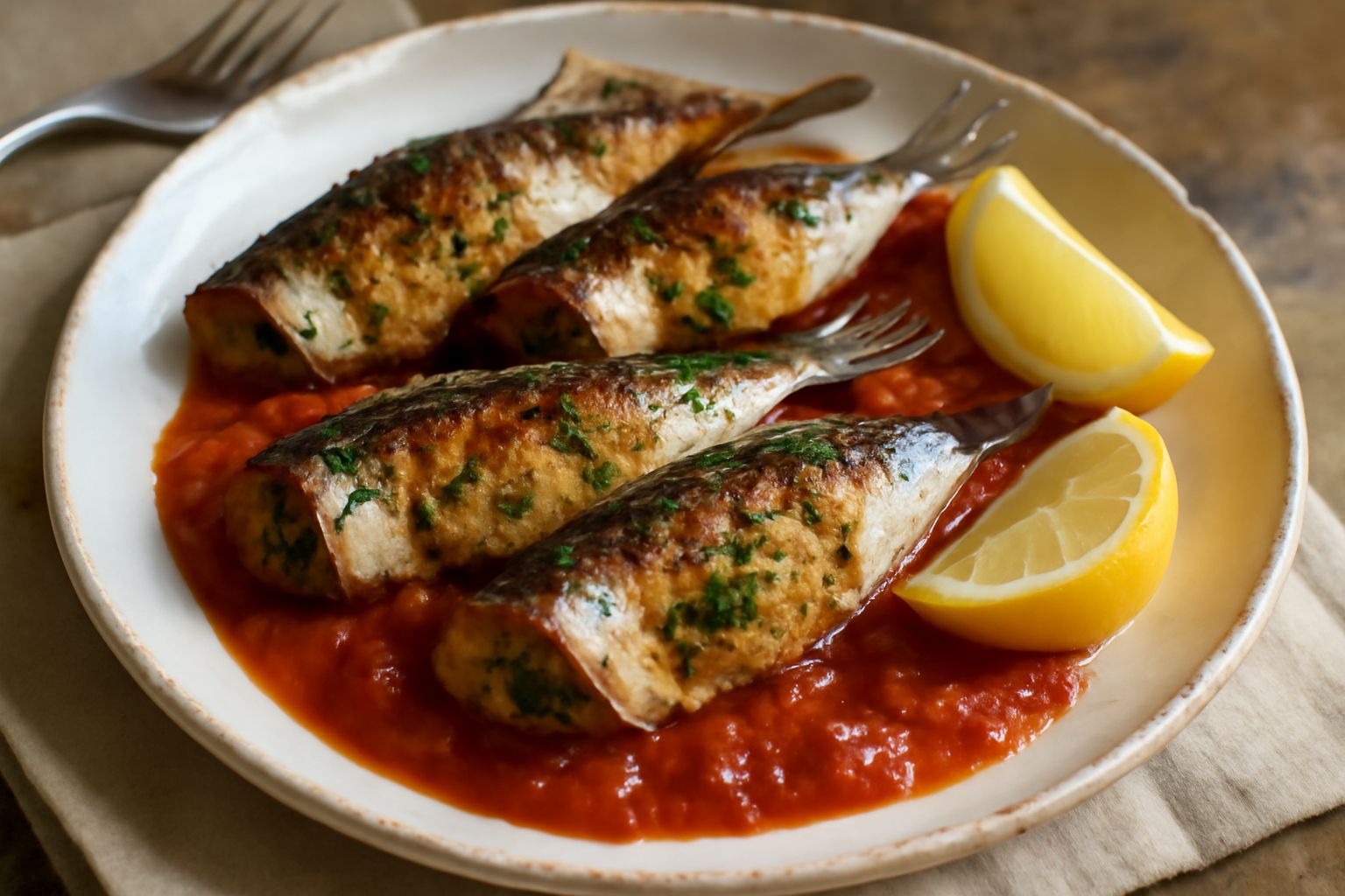 Sarde ripiene