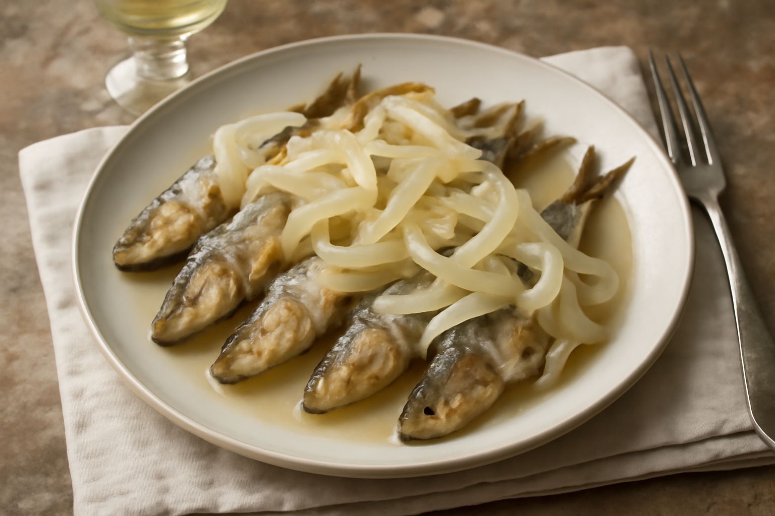 Sardelle in saor