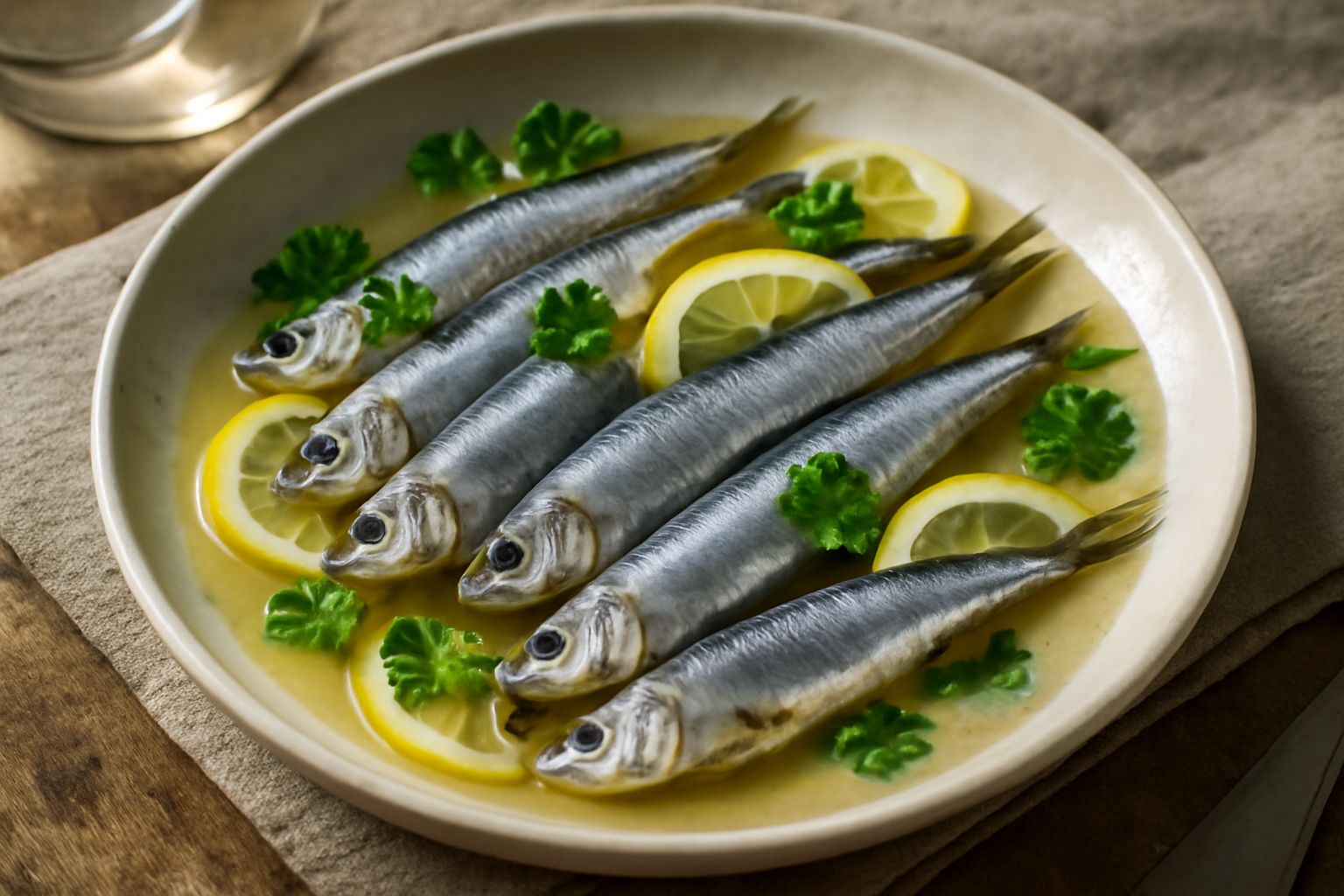 Sardelle marinate: accidia delicata e vitamine che nutrono il cuore