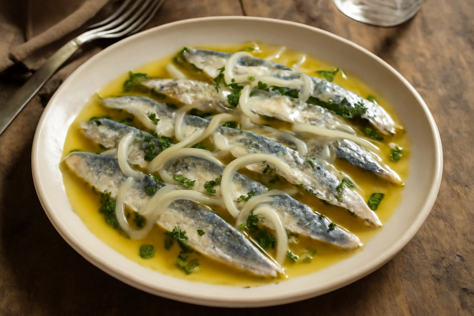 Sardine marinate