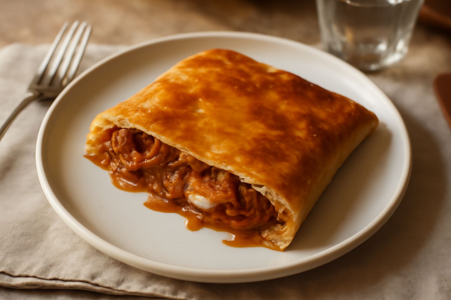 Scaccia con cipolla
