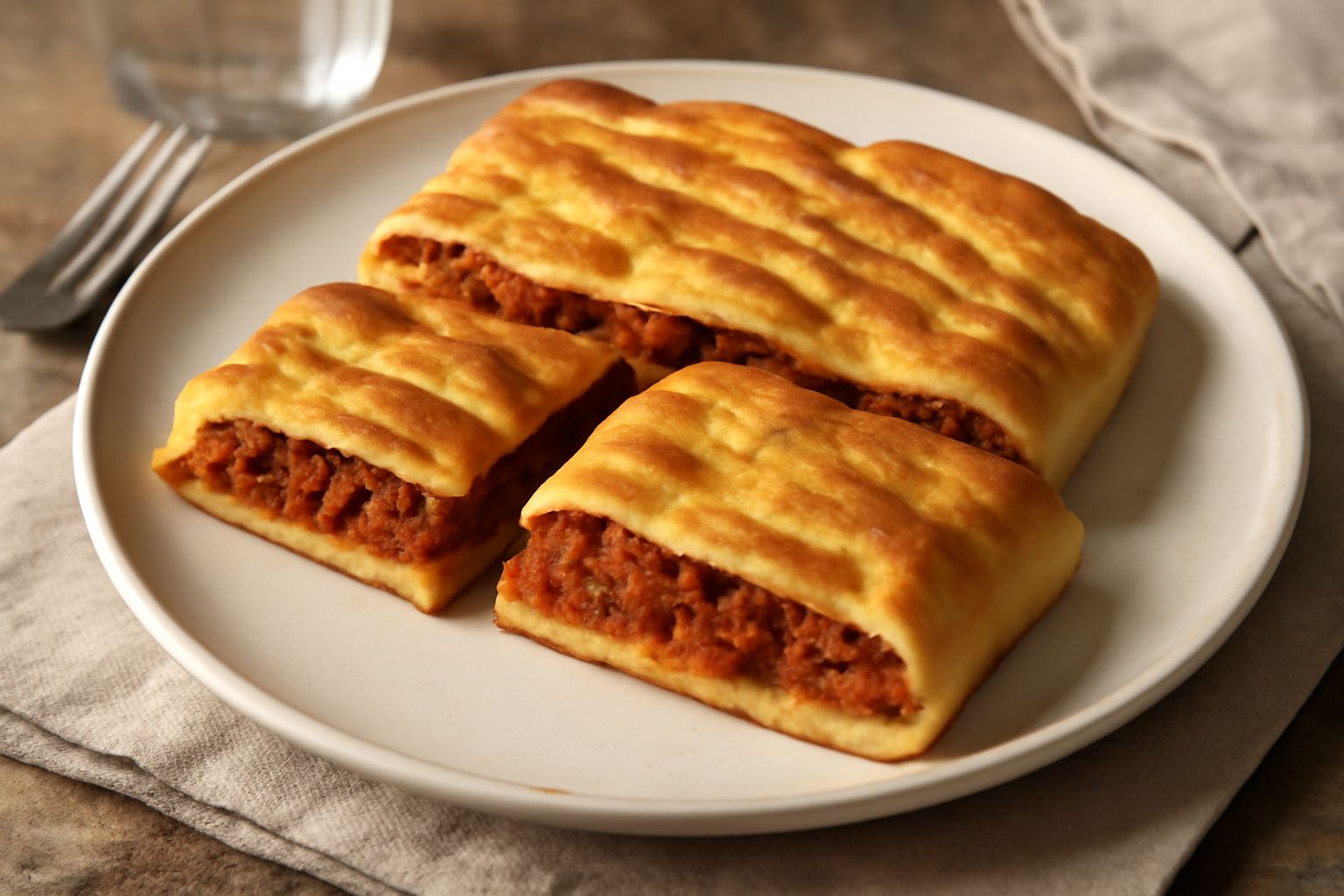 Scaccia con ragù
