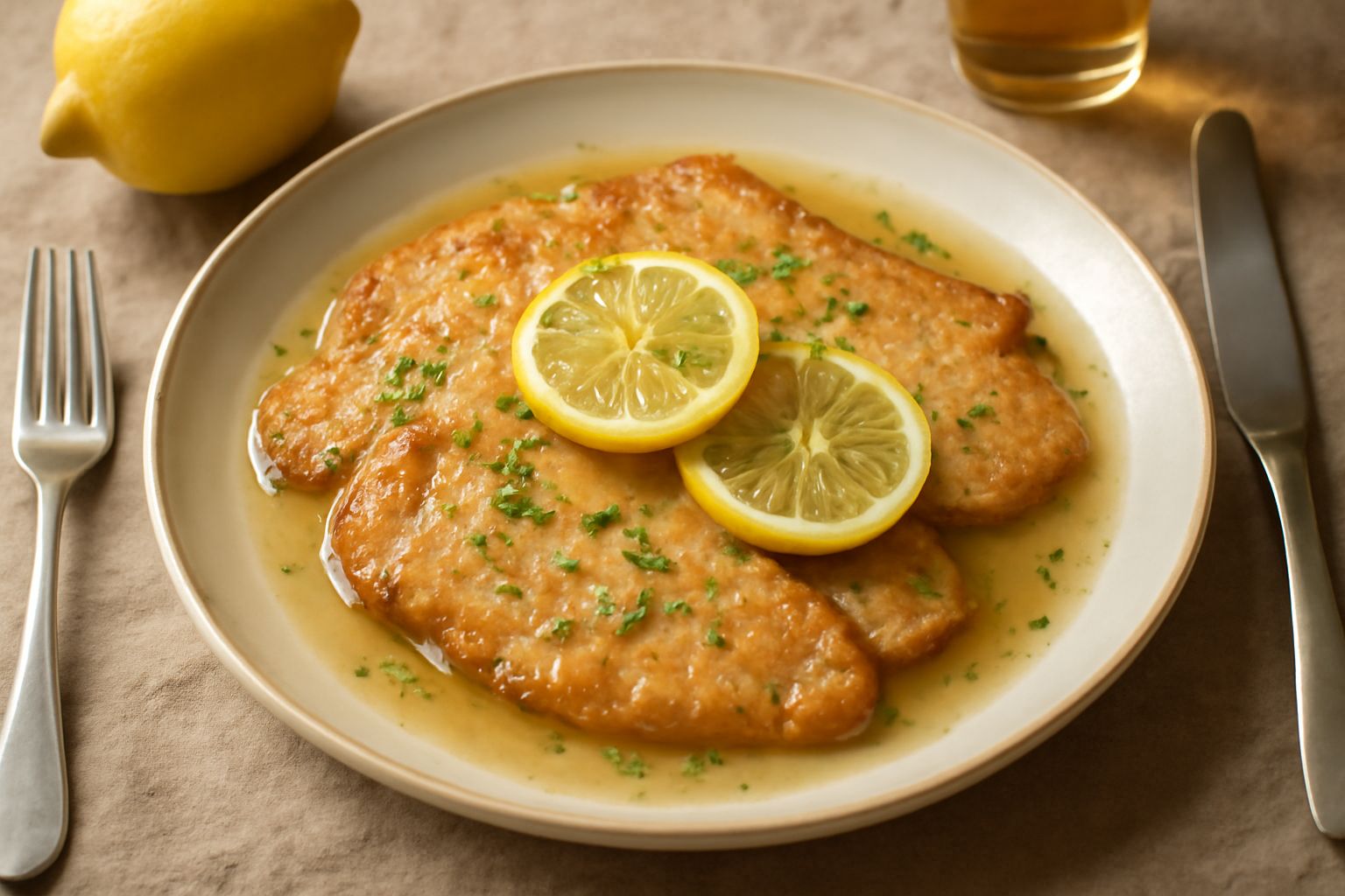 Scaloppine al limone