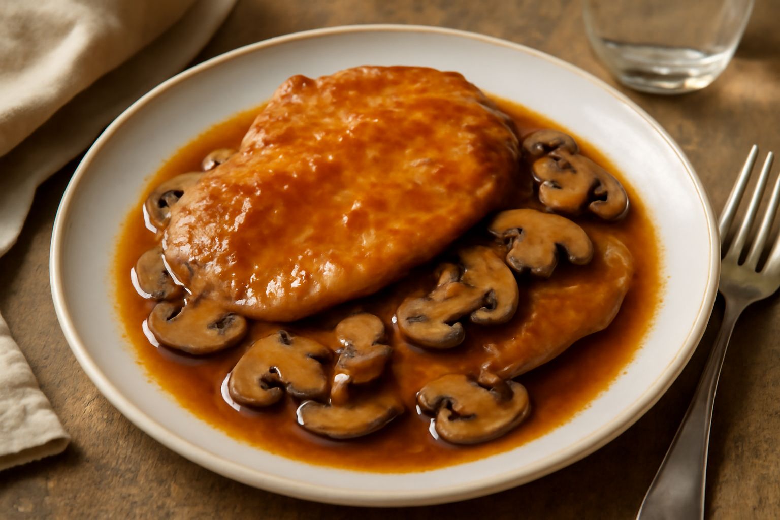 Scaloppine al marsala