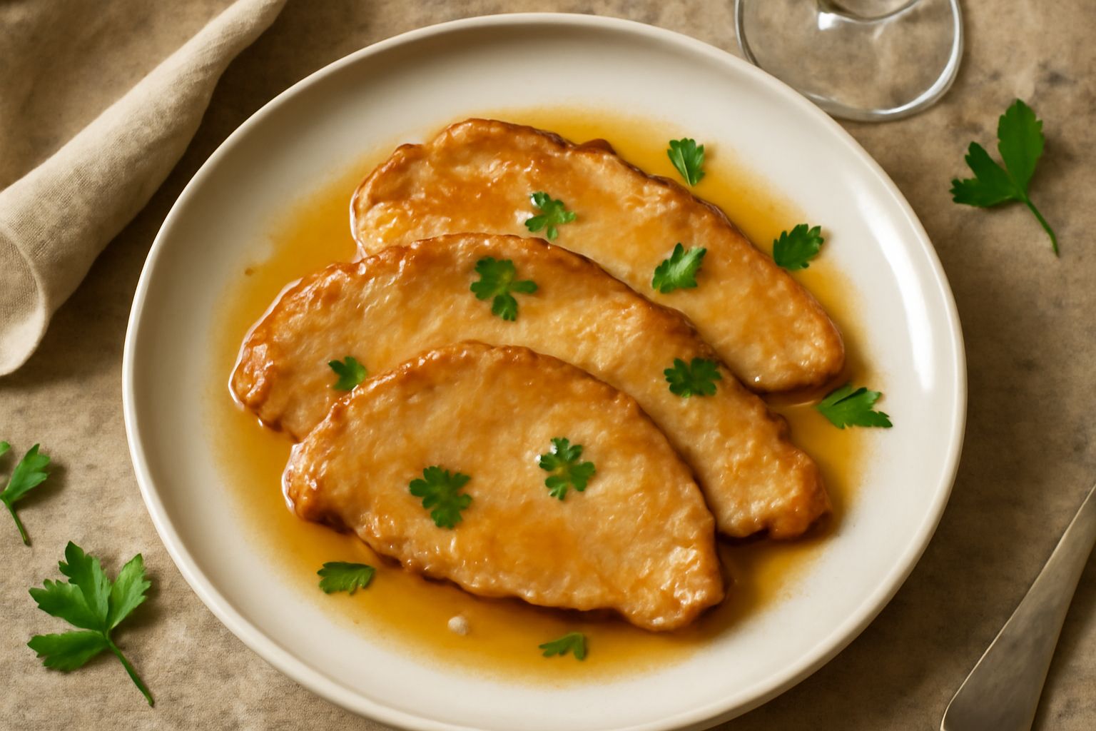 Scaloppine al vino