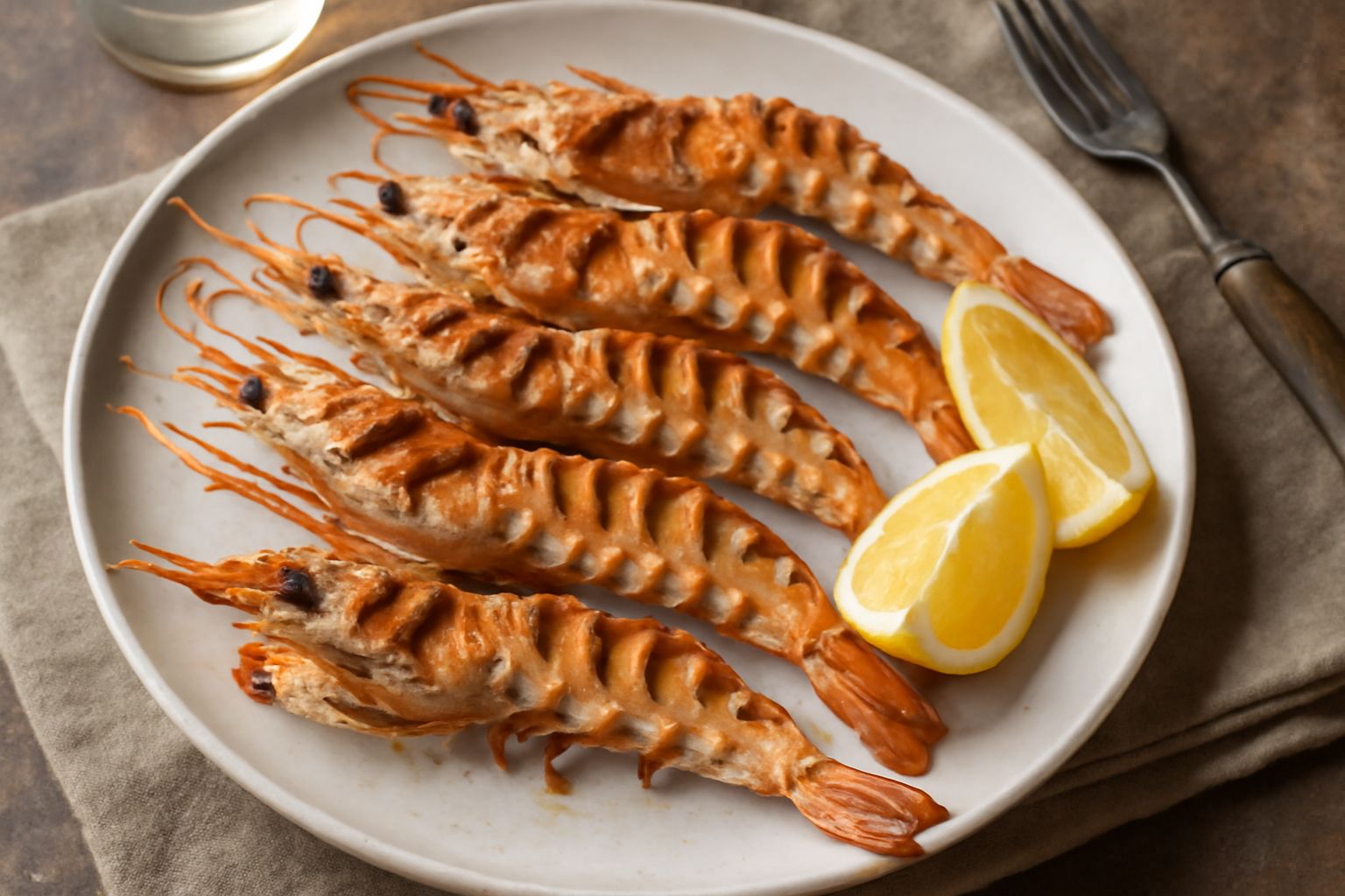 Scampi alla griglia
