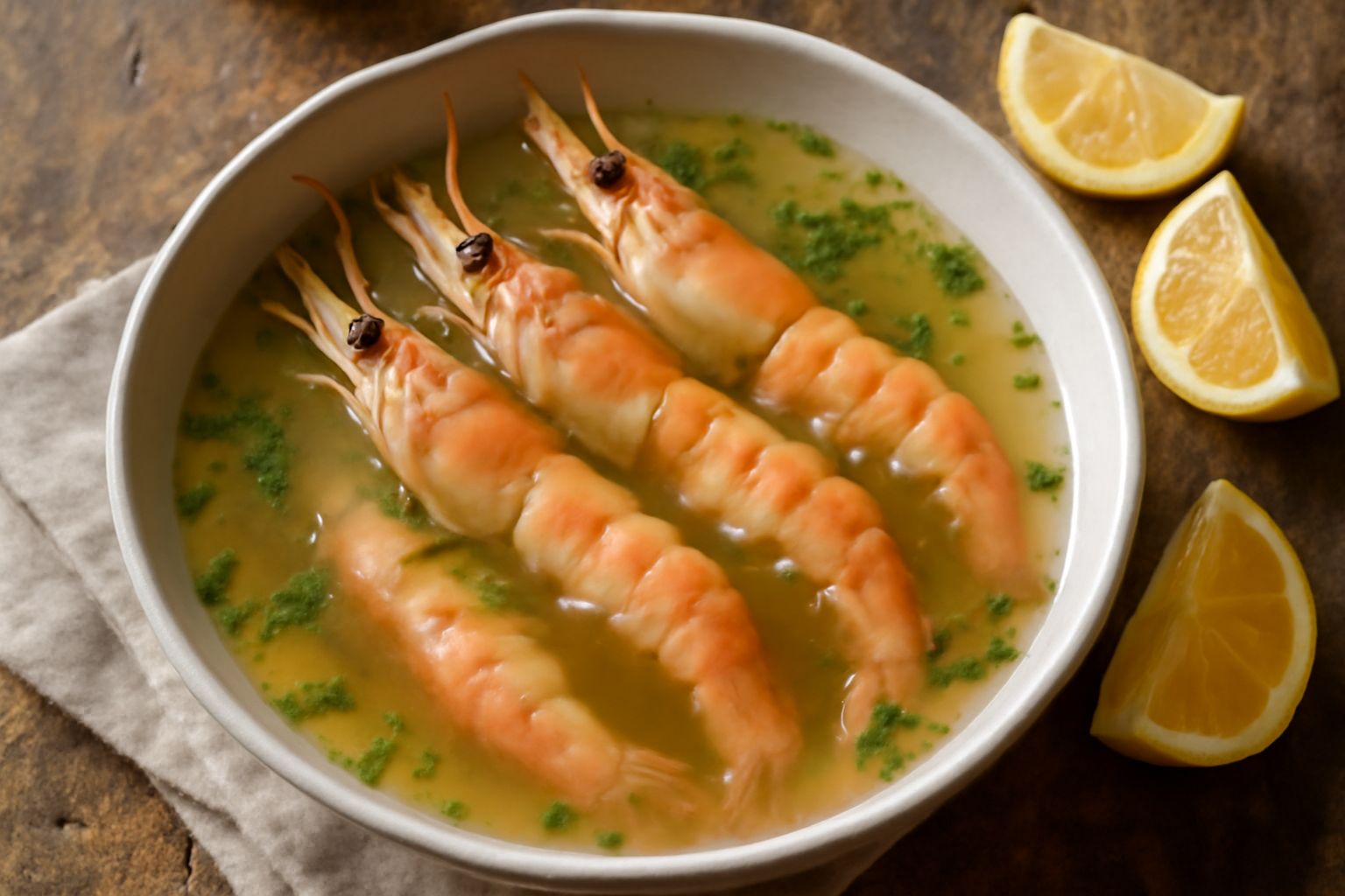 Scampi all'acqua