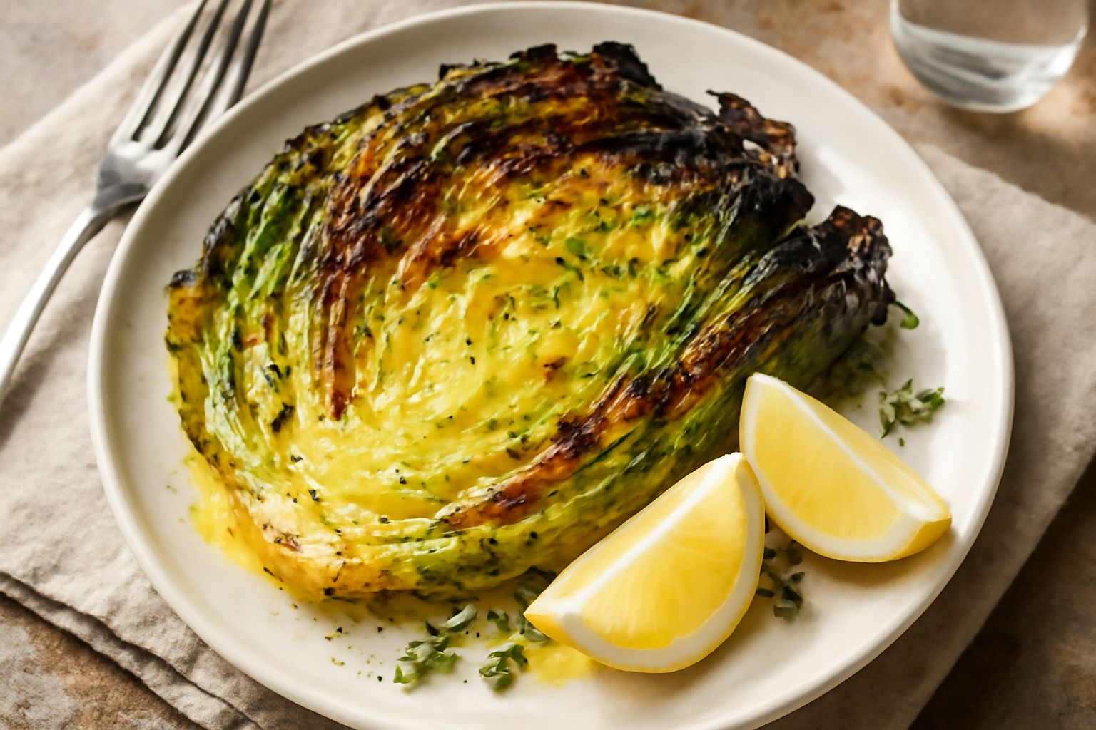 Scardola al forno