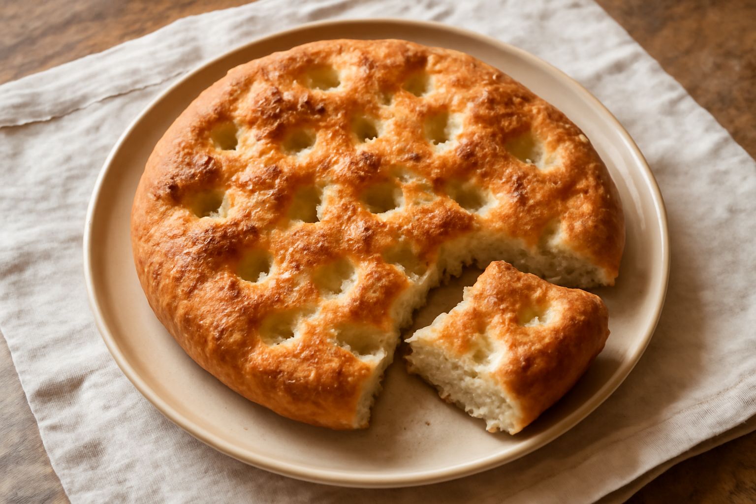 Schiacciata all'olio di Crotone